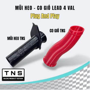 Mũi Heo Co Gió Intake Độ Lead 4 Val (Ngẫu nhiên màu đỏ đen)