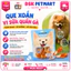 Que Gặm Vị Sữa Quấn Thịt Gà Dexinbone Dành Cho Chó , Snack Thưởng Thơm Ngon Bổ Sung Protein Túi 100g
