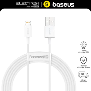 Cáp sạc nhanh Baseus Superior Series Fast Charging Data Cable cho i.P/i.P.d (2.4A, 480Mbps, Fast charge, ABS/TPE Cab