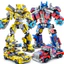 Bộ Xếp Hình Robot Mecha Lắp Ráp Xe Container Robot Chiến Đấu Cho Bé Trai