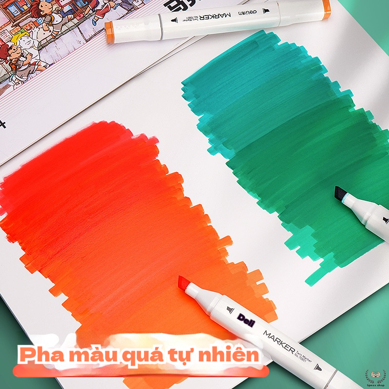 Sổ Vẽ Acrylic Marker Gáy Keo A4/B5/A5 – Giấy Vẽ 120gsm 30 Tờ, Phủ 2 Lớp Chống Thấm Mực, Chuyên Dùng Cho Bút Marker Acryl