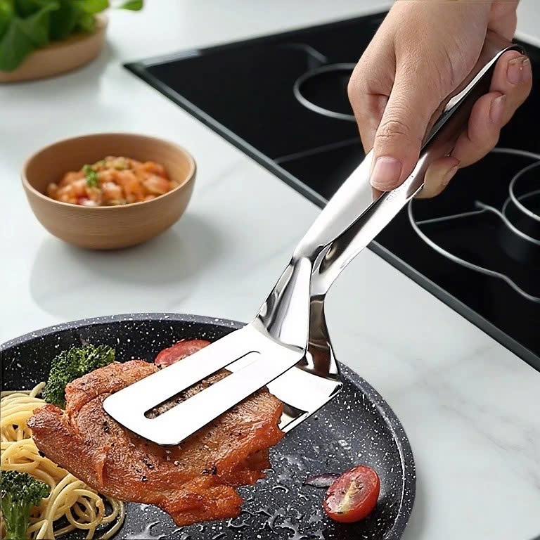 KẸP CHÂN VỊT GẮP THỨC ĂN INOX CAO CẤP - Kẹp Gắp Đồ Ăn Chịu Nhiệt An Toàn,Phù Hợp Gắp Thịt Nướng Cá Chiên Và Đồ Ăn Nóng