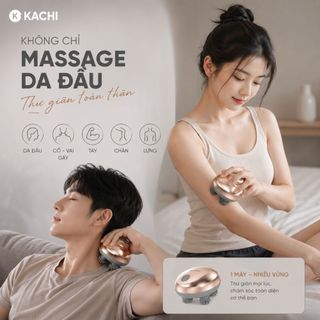 Máy Massage Đầu Mishio MK399 - Mát-xa Thư Giãn Da Đầu, Chống Nước IPX7, 96 Điểm Chạm Huyệt