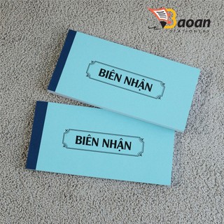 Biên Nhận 1 Liên 50 Tờ – Giấy Ford Dày, Sổ Biên Nhận Bán Hàng, Thu Tiền+++++