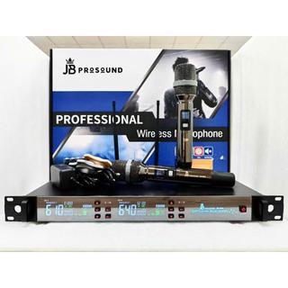 Bộ Micro Không Dây JBprosound M-900 2026 Lọc Ồn, Hát Nhẹ, Bắt Sóng Khoẻ, Chống Hú Hiệu Quả.