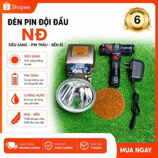 Đèn Pin Đội Đầu ND-1205  Siêu Sáng, Chịu Nhiệt Tốt