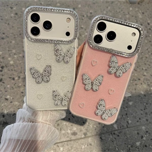 🌟 ỐP LƯNG IPHONE BUTTERFLY DIAMOND GLITTER– KIỆT TÁC SANG CHẢNH - Nắng Case