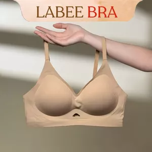 Áo Lót Bra Nữ Labee Bra Chất Su Không Gọng Mút Giọt Nước Nâng 3,5CM Thoáng Khí Không Lộ Viền -LB015A