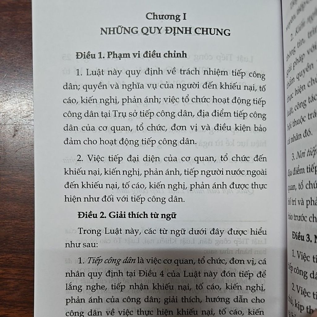 Sách - Luật tiếp công dân (sđ năm 2026) NXB Lao động