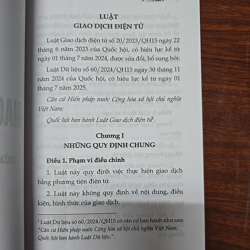 Sách - Luật giao dịch điện tử năm 2023 (NXB Lao động)
