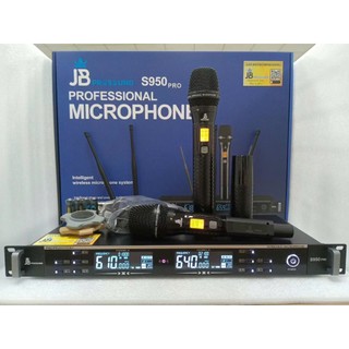 Micro không dây JBprosound S950, Chất Âm Cực Đỉnh, Độ Hút Tuyệt Vời, Bắt Âm Tốt - Không Hú Rít, Sóng Khỏe