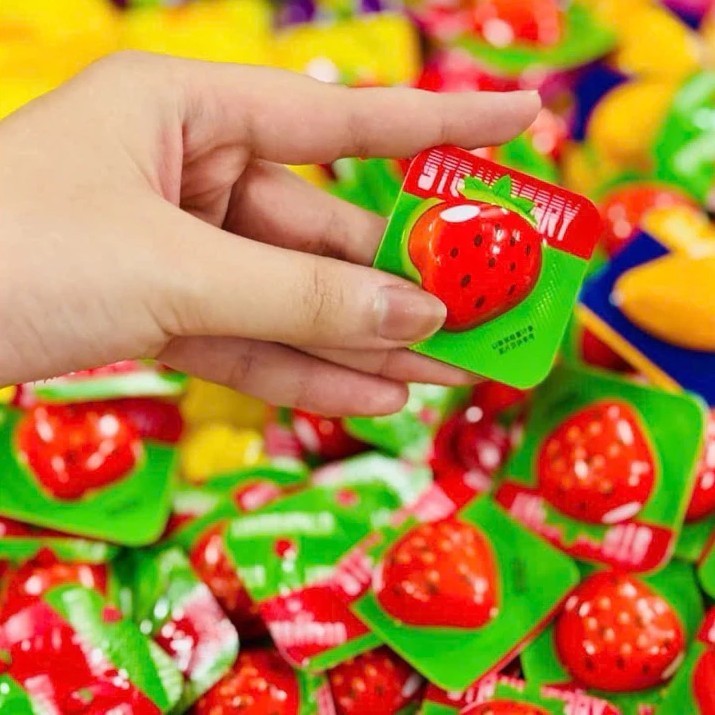 Thạch Sữa Chua Ngũ Quả Mix Vị Trái Cây Thơm Ngon, Đồ Ăn Vặt Hot Trend
