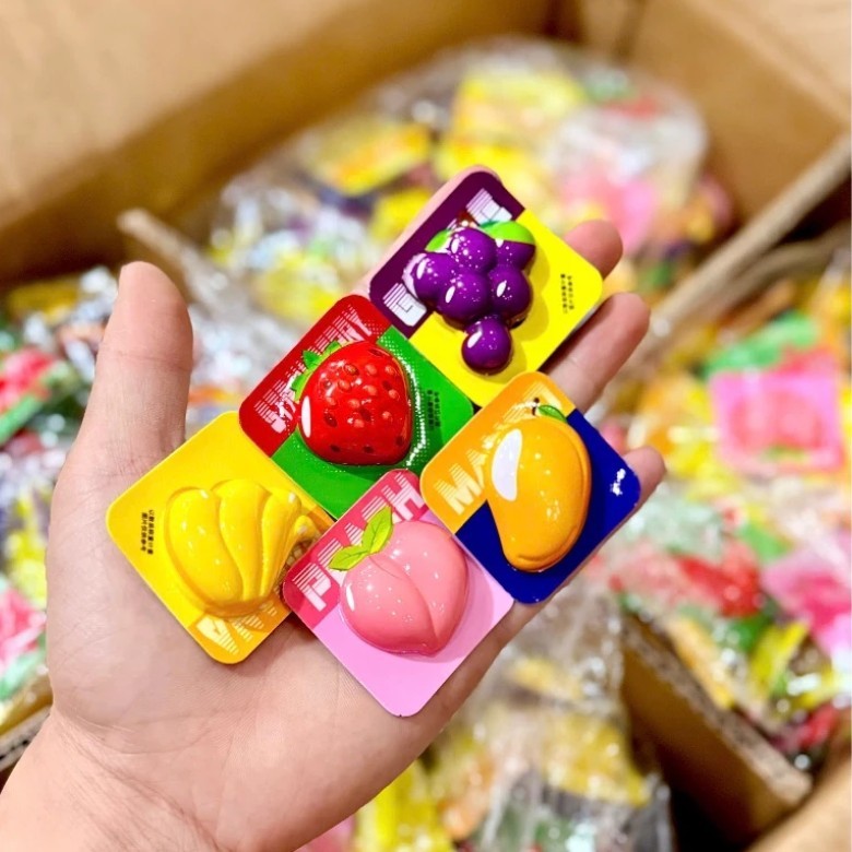 Thạch Sữa Chua Ngũ Quả Mix Vị Trái Cây Thơm Ngon, Đồ Ăn Vặt Hot Trend