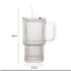 Ly Cốc Thuỷ Tinh Tăm Tre 600Ml Có Ống Hút Hàng Dày Đẹp