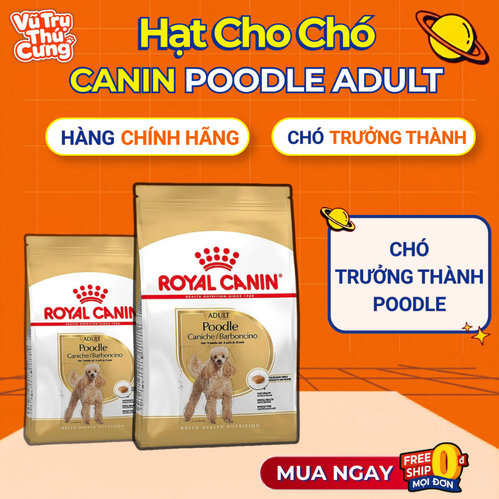 Hạt Cho Chó Trưởng Thành Royal Canin Poodle Adult