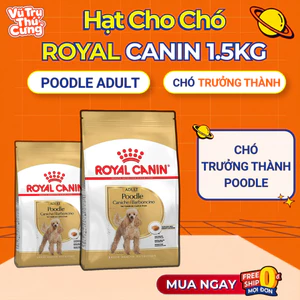 1,5Kg Thức ăn hạt Royal Canin Poodle Adult dành cho chó Poodle trưởng thành