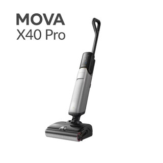 {Tặng con lăn, lọc gió} Máy hút bụi lau nhà Dreame Mova X40 Pro, lau nước nóng 90°C, giặt & sấy khô