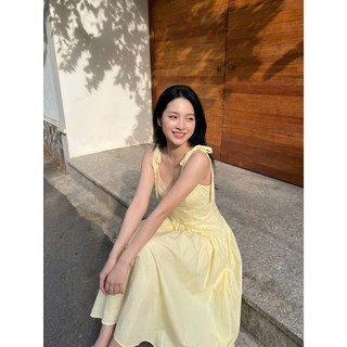 𝗖𝗵𝗮𝗻𝗮 𝗗𝗿𝗲𝘀𝘀- |LY LINEN| Đầm Linen 2s bản to