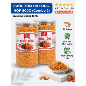 Ruốc Tôm Thịt Hạ Long Loại Ngon Hộp 500g