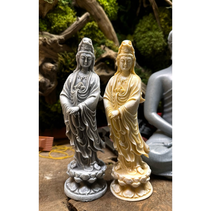 Tượng Quan âm trang trí tiểu cảnh - non bộ