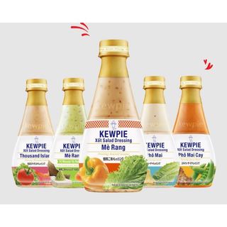 Xốt Phô Mai Cay Kewpie Chai 210Ml Salad Dressing