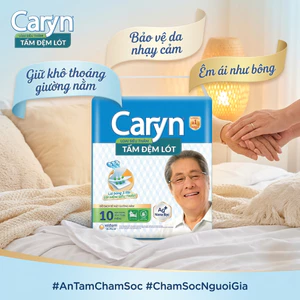 TẤM ĐỆM LÓT CARYN LOẠI SIÊU THẤM (10 MIẾNG) – BẢO VỆ TOÀN DIỆN, GIỮ SẠCH GIƯỜNG NẰM