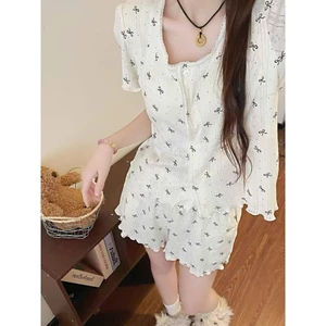 Set áo mujji* mặc nhà có mút ngực