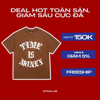 Áo Thun Young Green Time Is Money N58