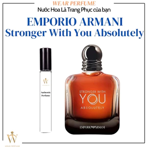 - 10ML Nước hoa Nam Armani Stronger With You Absolutely - Wear Perfum