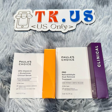 [Hoả Tốc + Hàng Mỹ + Không Tem Phụ] Serum Paula's Choice Vitamin C 25% / PRO Retinaldehyde 5ml