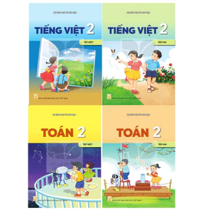 Sách Toán Tiếng Việt Lớp 2- Sách Giáo Khoa Mới Nhất (Kết nối tri thức với cuộc sống)