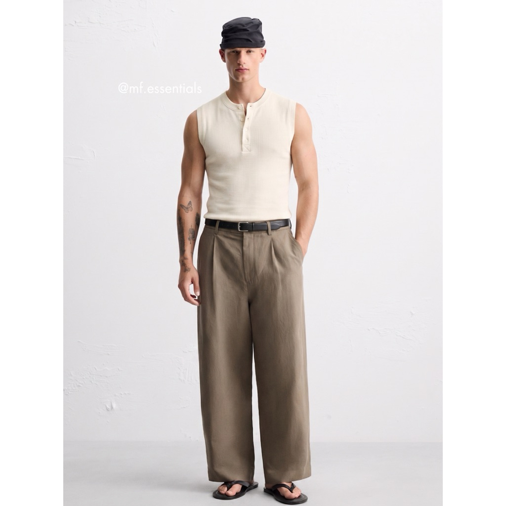 Áo tanktop nam cổ trụ by MF.Essentials