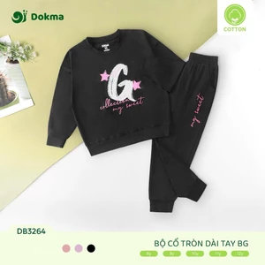 Bộ Dài Tay Dokma Bé Trai, Bé Gái DB3264 DB3263 DB3104 DB3100 DB3107 DB3109 DB3106 DB3096