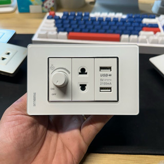 Bộ Ổ Cắm & Công Tắc Swiblue Cao Cấp – Ổ Điện Âm Tường, Cổng USB, Nhiều Mẫu