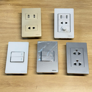 Bộ Ổ Cắm & Công Tắc Swiblue Cao Cấp – Ổ Điện Âm Tường, Cổng USB, Nhiều Mẫu
