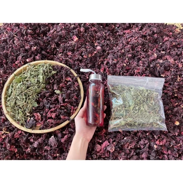1KG Hoa atiso đỏ đẹp Mộc Trà (hibicus, bụp giấm) sấy lạnh, pha trà, tạo màu, detox- Mộc Trà Quán