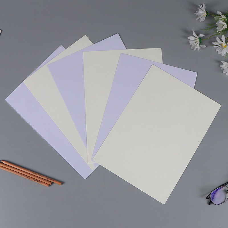 Giấy Kem Mỹ Thuật A4 Cao Cấp Vẽ Màu Chì Marker 80-190gsm, Giấy Dày Dễ Lên Màu