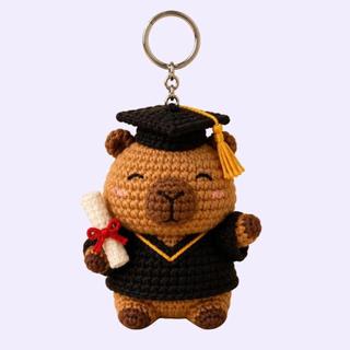 Móc Khóa Len Lendo Các Bé Dễ Thương Tốt Nghiệp 12cm Handmade Amigurumi Quà Tặng Tốt Nghiệp Phụ Kiện Balo Xinh Xắn