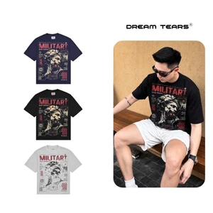 Áo Thu Boxy Dream Tears Nam Nữ Cotton Tự Nhiên 270Gsm Dày Dặn Phong Cách Trẻ Trung Năng Động - MSP : BX4