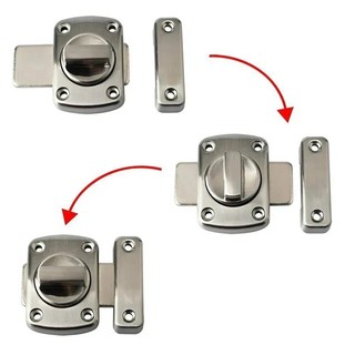 Khóa Chốt Cửa Núm Xoay, Khóa Xoay Bằng Hợp Kim đủ màu