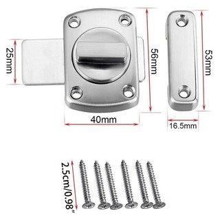 Khóa Chốt Cửa Núm Xoay, Khóa Xoay Bằng Hợp Kim đủ màu