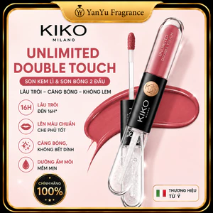 KIKO Unlimited Double Touch Chính Hãng Ý Son Kem Lì 2 Đầu Siêu Lâu Trôi Căng Bóng Không Lem