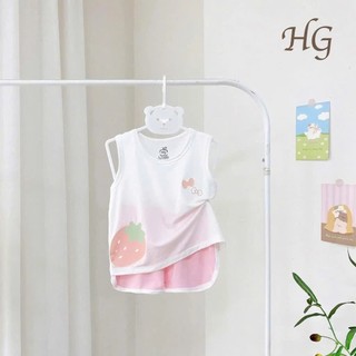 Bộ Quần Áo Ba Lỗ Hàng HG HOT TREND hất Petit Thun Lạnh Mềm Mịn Thoáng Mát Cho Bé Trai Bé Gái (Dáng Rộng )