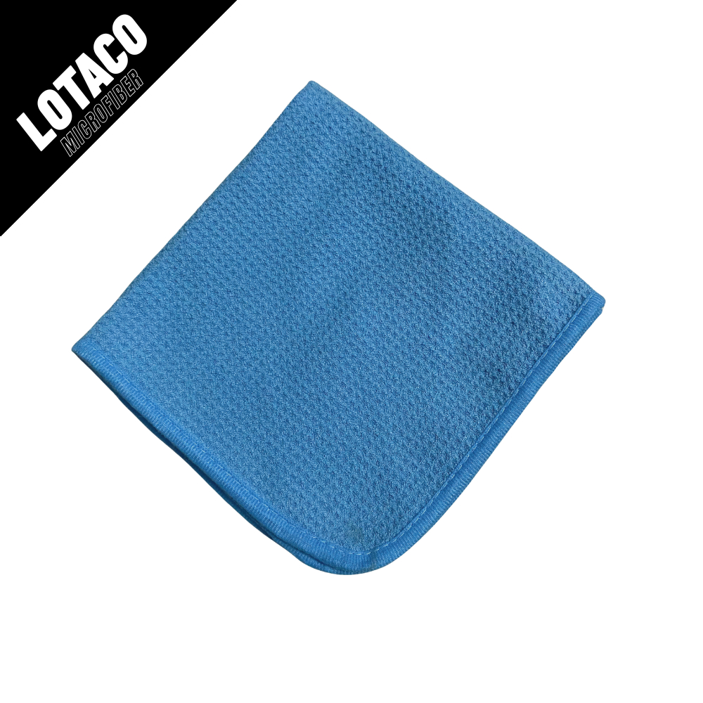 Khăn lau kính ô tô WAFFLE dòng cao cấp không để lại vệt LOTACO 40 x 40 cm không xướt kính | BigBuy360 - bigbuy360.vn