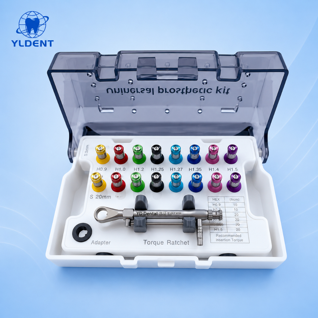 Bộ kít vặn phục hình Implant YLDENT cho các hãng - Xuất VAT
