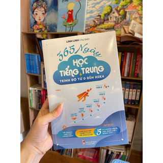 📚 Sách "365 ngày học tiếng Trung" - Lộ trình học chi tiết từng ngày cho người mới học đến HSK 4(có file nghe)