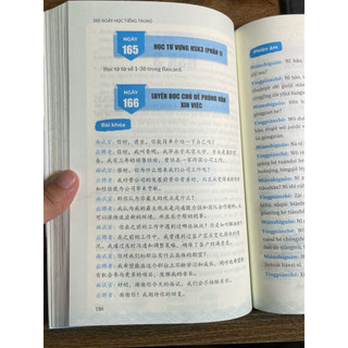 📚 Sách "365 ngày học tiếng Trung" - Lộ trình học chi tiết từng ngày cho người mới học đến HSK 4(có file nghe)