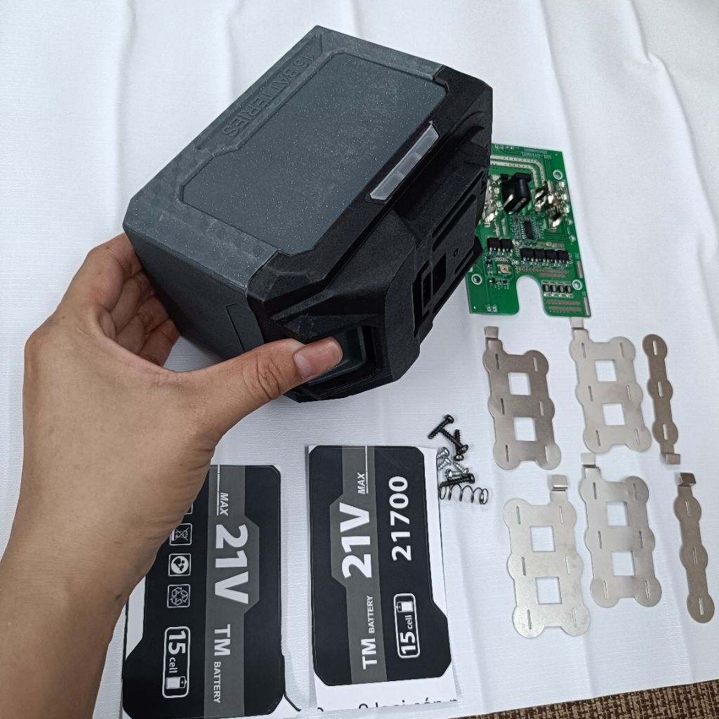 Vỏ và mạch 120A của 21700 LED viền loại mới 10cell 15cell vỏ dày chất lượg