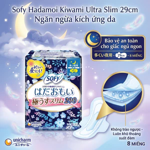 BVS SOFY HADAMOI ULTRA SLIM 29CM (8 MIẾNG) – ÊM DỊU CHO DA NHẠY CẢM