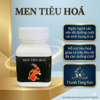 MEN TIÊU HÓA - giúp cá hấp thu tối đa dưỡng chất, ngăn ngừa các vấn đề đường ruột, sình bụng ở cá cảnh.